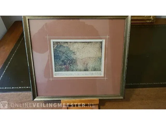 Abstract, alb. plasschaert bouwjaar 1916 - afbeelding 1 van  7