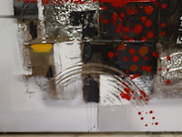 Abstract schilderij - 60x60x3,5cm - afbeelding 3 van  3