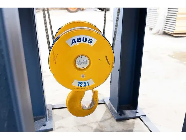 Abus - elv - abus enkelligger bovenloopkraan 12,5 ton - afbeelding 17 van  33