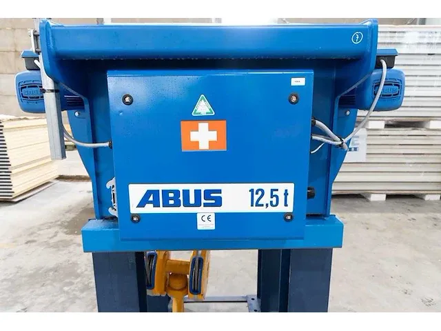 Abus - elv - abus enkelligger bovenloopkraan 12,5 ton - afbeelding 24 van  33