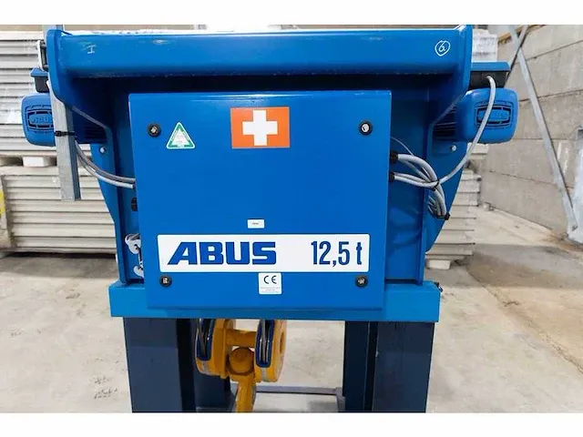 Abus - elv - abus enkelligger bovenloopkraan 12,5 ton - afbeelding 13 van  29
