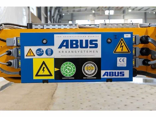 Abus - elv - abus enkelligger bovenloopkraan 12,5 ton - afbeelding 3 van  33