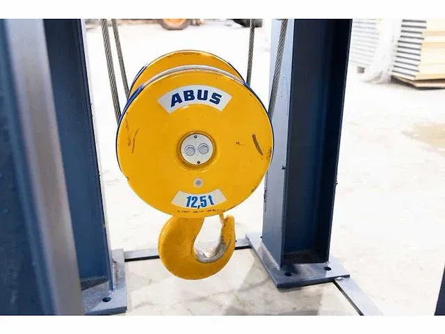 Abus - elv - abus enkelligger bovenloopkraan 12,5 ton - afbeelding 17 van  33