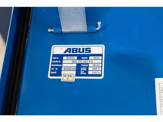 Abus - elv - abus enkelligger bovenloopkraan 12,5 ton - afbeelding 26 van  33