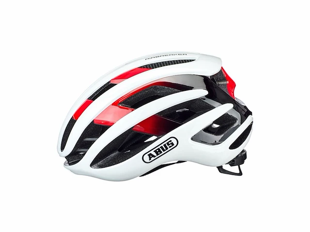 Abus airbreaker racefiets helm hoogwaardige fietshelm voor professionele wielrenners unisex wit maat s - afbeelding 1 van  5