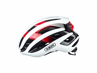 Abus airbreaker racefiets helm hoogwaardige fietshelm voor professionele wielrenners unisex wit maat s - afbeelding 1 van  5