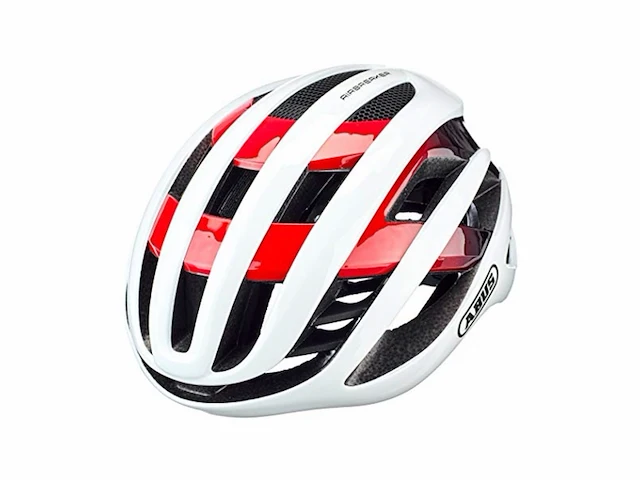 Abus airbreaker racefiets helm hoogwaardige fietshelm voor professionele wielrenners unisex wit maat s - afbeelding 2 van  5