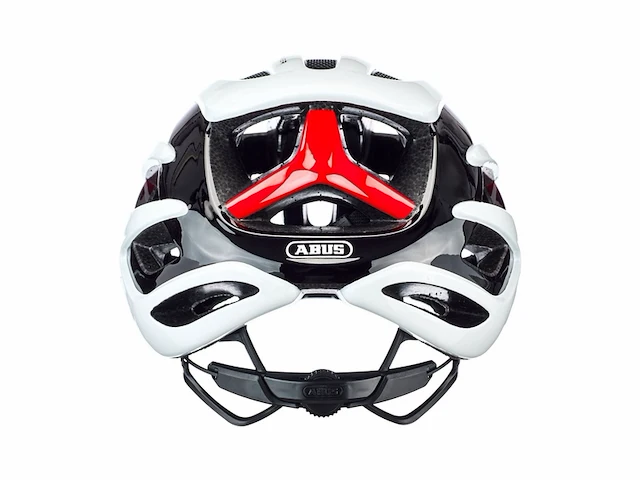 Abus airbreaker racefiets helm hoogwaardige fietshelm voor professionele wielrenners unisex wit maat s - afbeelding 3 van  5