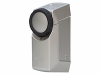 Abus elektronisch deurslot cfa3100 s app/code/fingerscan/toetsdruk zilver - afbeelding 1 van  4