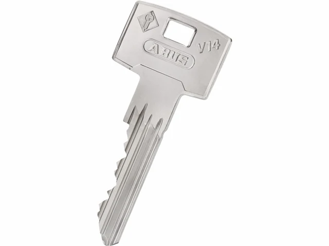 Abus extra deurslot 7510 met draaiknop voor deuren met smalle frameprofielen bruin - afbeelding 2 van  4