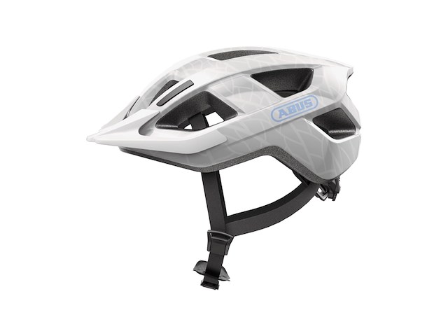 Abus helm aduro 3.0 white art m 52-58cm - afbeelding 1 van  4