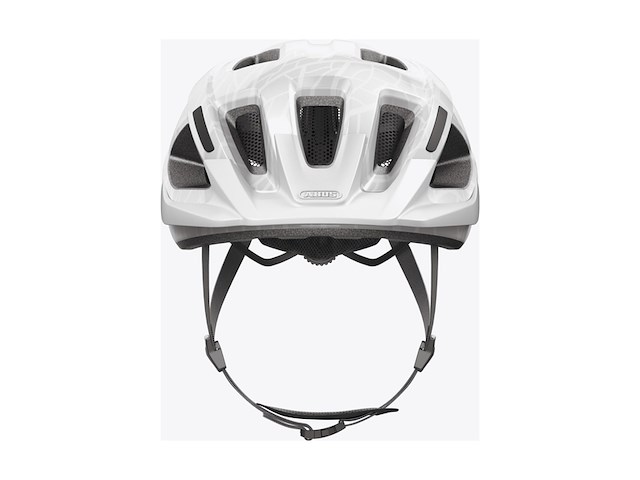 Abus helm aduro 3.0 white art m 52-58cm - afbeelding 2 van  4