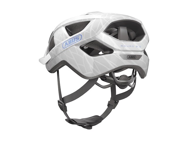 Abus helm aduro 3.0 white art m 52-58cm - afbeelding 3 van  4