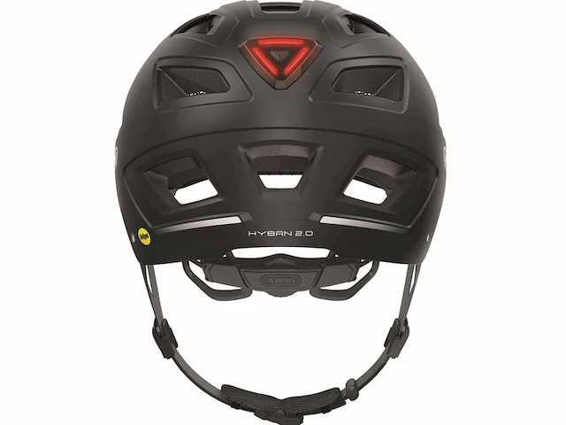 Abus helm hyban 2.0 mips l 56-61 velvet black - afbeelding 3 van  3