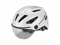 Abus helm pedelec 2.0 ace fietshelm maat l (56-62cm) pearl wit - afbeelding 1 van  3