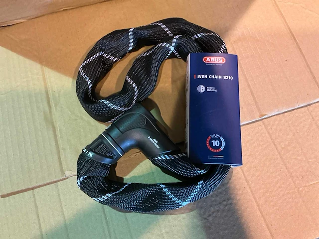 Abus iven chain 8210 fietsslot (96x) - afbeelding 1 van  5
