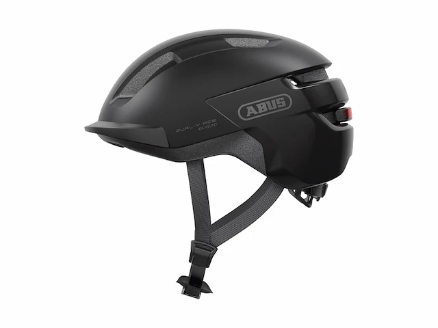 Abus pedelec purl-y ace velvet fietshelm zwart maat l - afbeelding 2 van  5