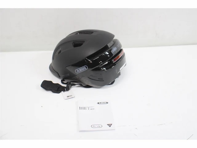 Abus pedelec purl-y ace velvet fietshelm zwart maat l - afbeelding 5 van  5
