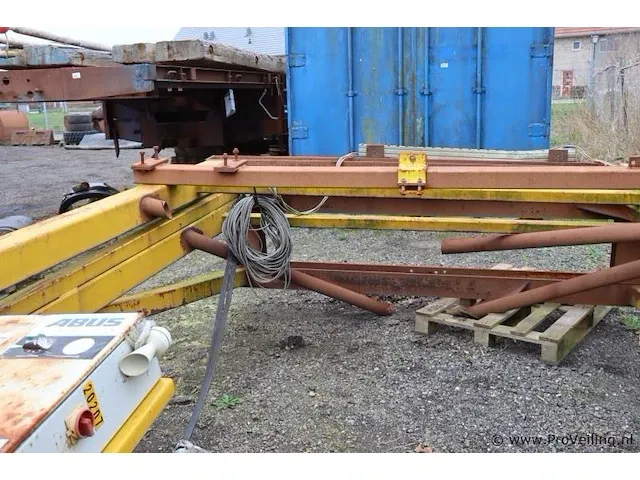 Abus portaalkraan 3200 kg met demag bovenloop kraan - afbeelding 3 van  48