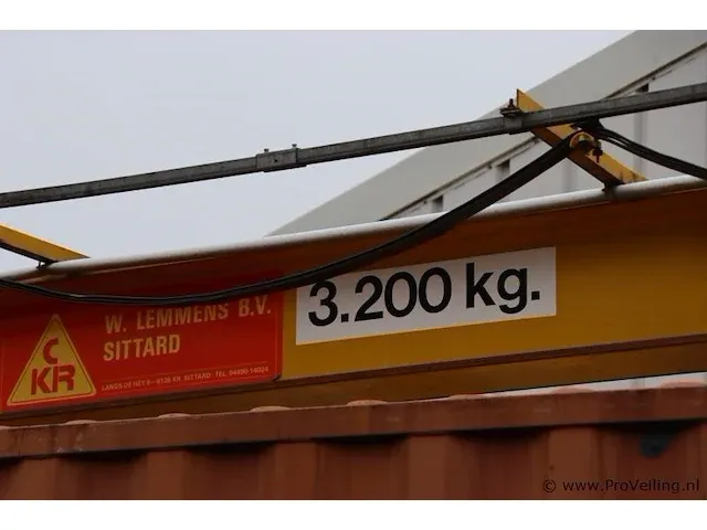 Abus portaalkraan 3200 kg met demag bovenloop kraan - afbeelding 5 van  48