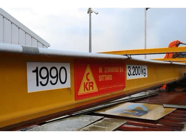 Abus portaalkraan 3200 kg met demag bovenloop kraan - afbeelding 29 van  48