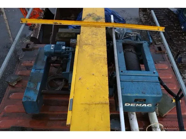 Abus portaalkraan 3200 kg met demag bovenloop kraan - afbeelding 30 van  48