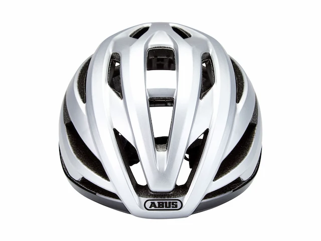 Abus storm chaser racefiets helm voor professionele wielrenners voor dames en heren zilver maat l - afbeelding 3 van  4