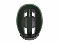 Abus urban-helm hud-y magnetisch oplaadbaar led-achterlicht & magneetsluiting maat m groen - afbeelding 3 van  6