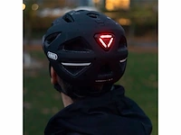 Abus urban-i 3.0 moderne fietshelm met achterlicht voor stadsverkeer zwart, maat m - afbeelding 2 van  4