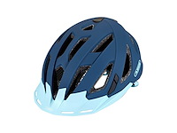 Abus urban-i 3.0 stadshelm moderne fietshelm met achterlicht voor stadsverkeer blauw maat m - afbeelding 2 van  2