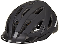 Abus velvet black m helm, unisex volwassenen, zwart (rood) - afbeelding 2 van  4