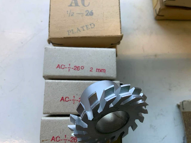 Ac o.a ac-1/2”-26 graden 2 mm schrooimessen (14x) - afbeelding 2 van  8