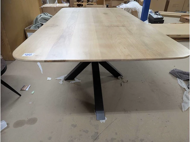Acacia - eetkamertafel 200 cm. - afbeelding 4 van  5
