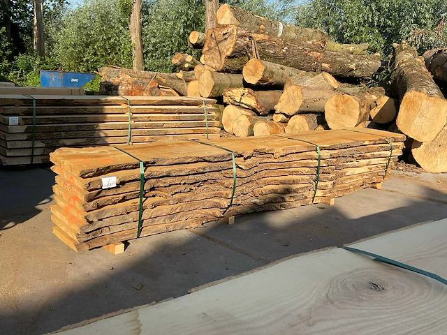Acacia stam 36 mm ca. 0,390 m³ - afbeelding 1 van  5