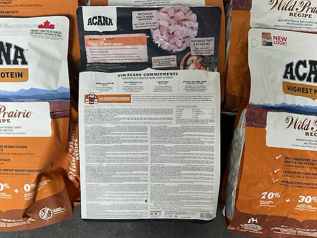 Acana highest protein wild prairie hondenvoer (47x) - afbeelding 4 van  4