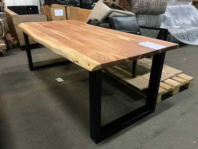 Accacia eetkamertafel - afbeelding 1 van  4