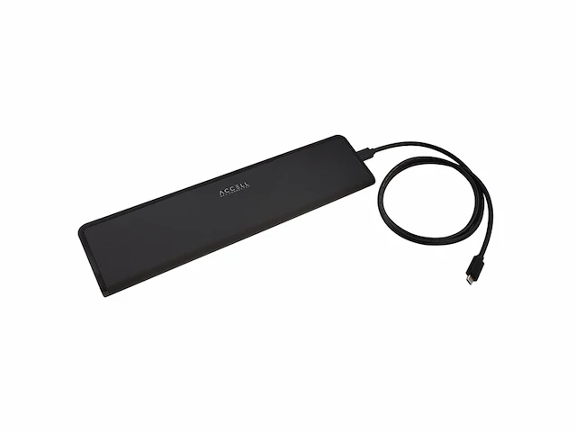 Accell driver-minder usb-c 4k dockingstation - 2 hdmi, 3 usb 3.1 gen 2 10 gbps, gigabit ethernet- en audiopoorten zwart - afbeelding 1 van  5