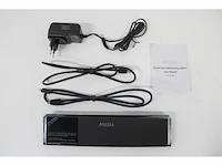 Accell driver-minder usb-c 4k dockingstation - 2 hdmi, 3 usb 3.1 gen 2 10 gbps, gigabit ethernet- en audiopoorten zwart - afbeelding 5 van  5