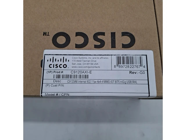 Access point cisco, c9120axi-e - afbeelding 4 van  6
