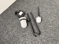 Accessoireset mat zwart - afbeelding 2 van  2