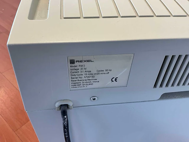 Acco rexel p260 papierversnipperaar - afbeelding 3 van  3
