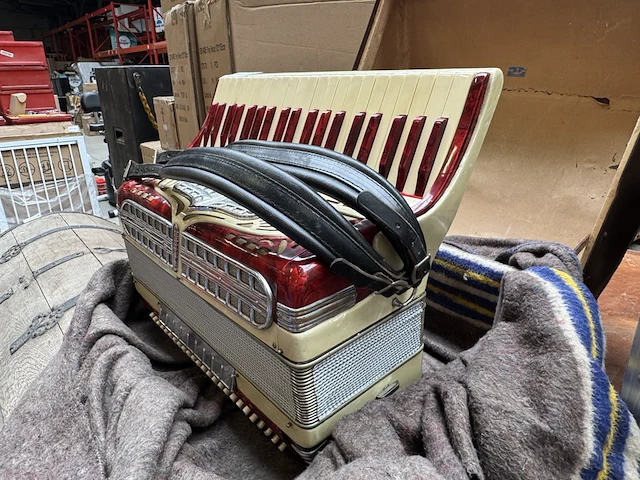 Accordeon met koffer accordiola - afbeelding 9 van  10