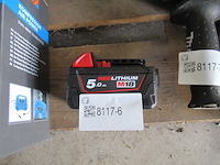 Accu 18v milwaukee, m18b5 - afbeelding 2 van  2