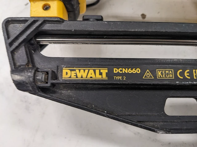 Accu afwerk tacker body 32-63 mm, dewalt, dcn660 - afbeelding 5 van  6
