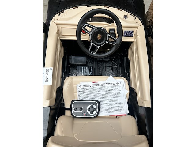 Accu auto porsche taycan black edition 12v - afbeelding 4 van  9