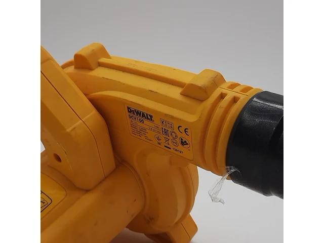 Accu bladblazer dewalt, dcv100, bouwjaar 2022 - afbeelding 6 van  7