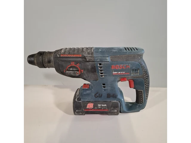 Accu boorhamer, bosch, gbh 36 v-li - afbeelding 3 van  8