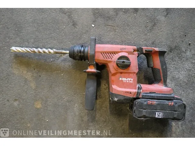 Accu boorhamer hilti, te 6-22 - afbeelding 1 van  7