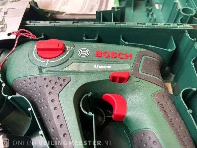 Accu boorhamer in koffer bosch, uneo - afbeelding 3 van  6