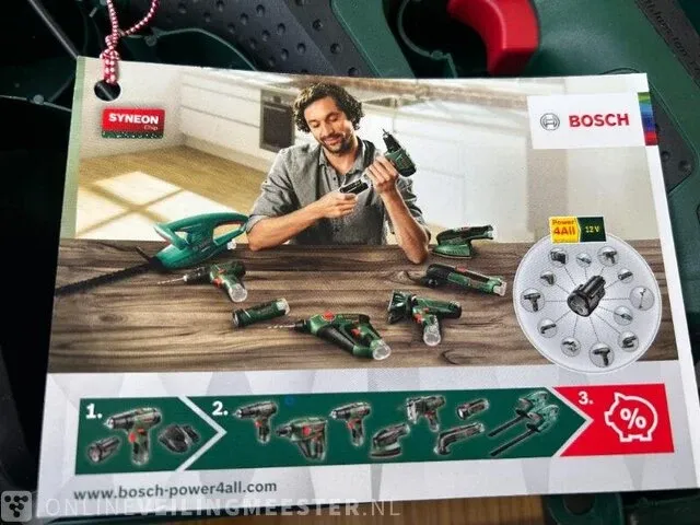 Accu boorhamer in koffer bosch, uneo - afbeelding 5 van  6